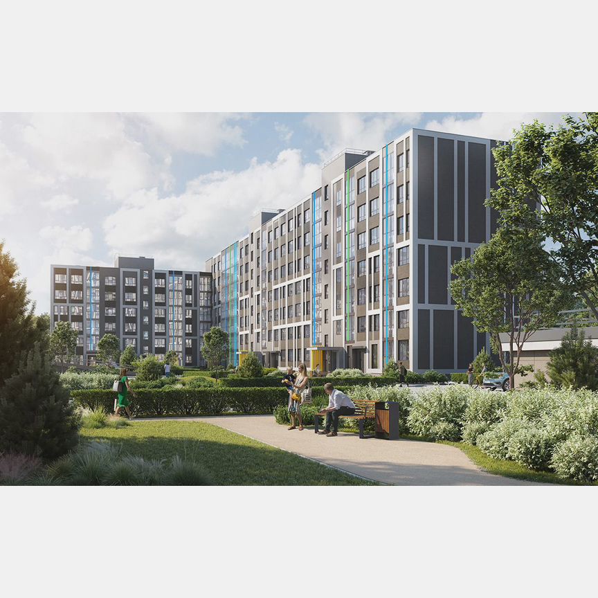 1-к. квартира, 49,5 м², 5/7 эт.