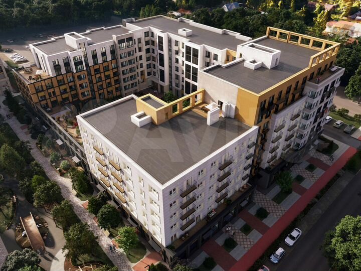 2-к. квартира, 40 м², 6/6 эт.