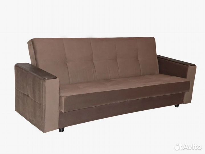Диван книжка с подлокотниками