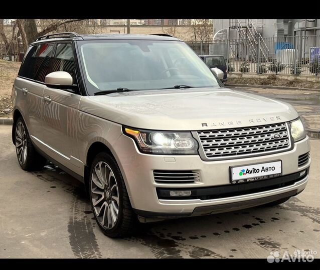 Рейлинги на range rover vogue