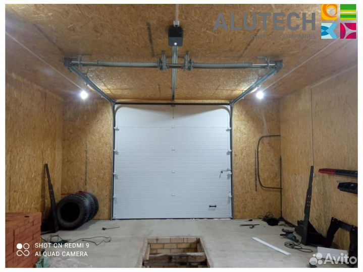 Гаражные ворота alutech