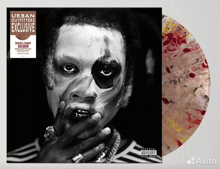 Лимитки Denzel Curry (2000шт в мире) Пластинка USA