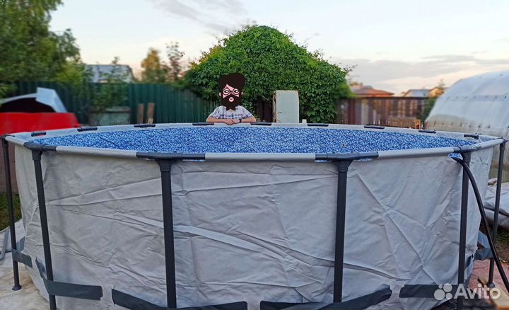 Новый каркасный бассейн 457х122 см