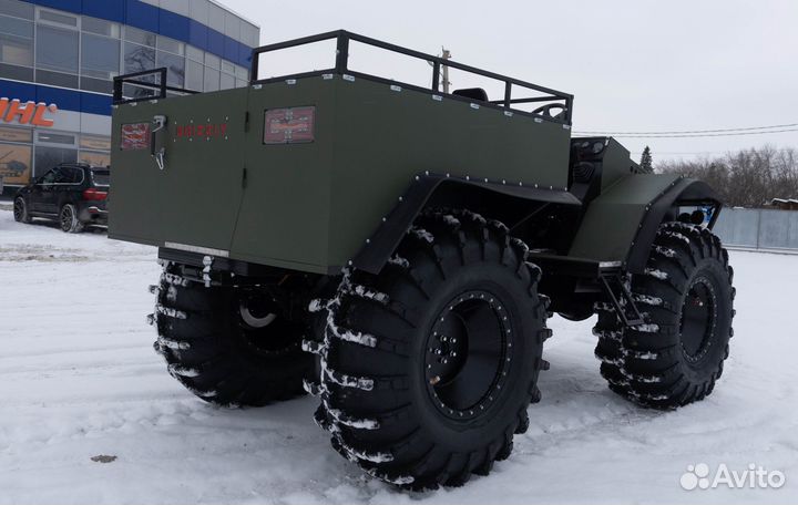 Переломка Grizzly (Снегоход - Болотоход)