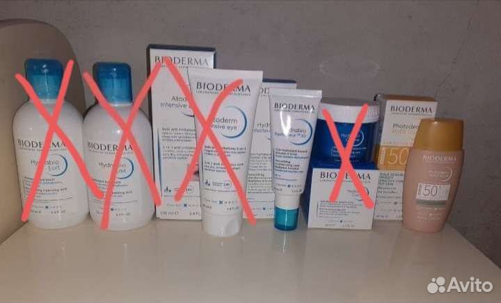 Аптечные SVR Bioderma Avene Uriage Vichy Payot
