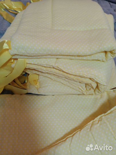 Бортики в детскую кроватку