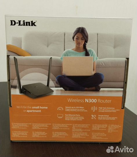 Wi-Fi роутер D-Link DIR-615/Z1A