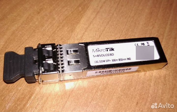 Модуль SFP 10G ONT Mikrotik S+85DLC03D бу 5*