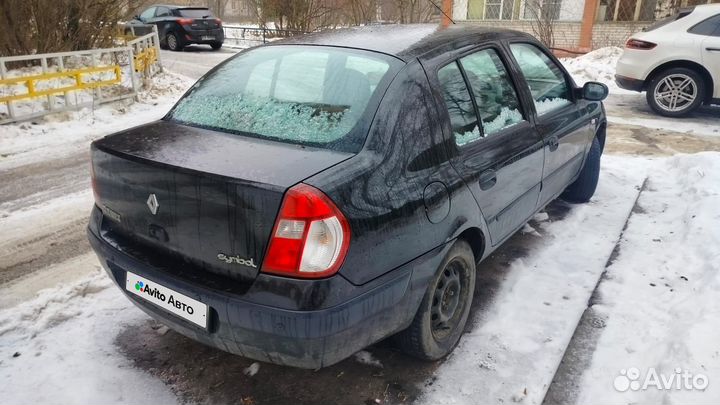 Renault Symbol 1.4 МТ, 2004, 240 000 км