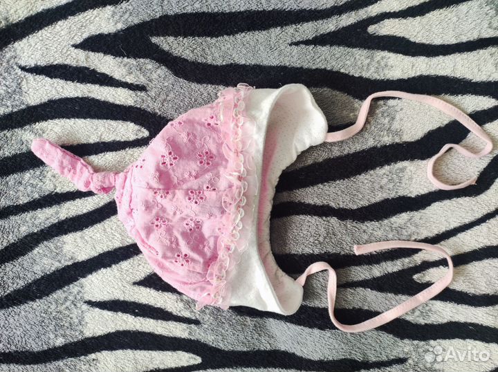 Тонкие шапки/панамка/косынка на лето для малышей