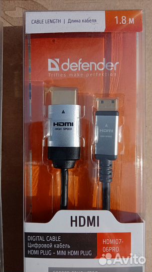 Кабели miniDV USB-B hdmi