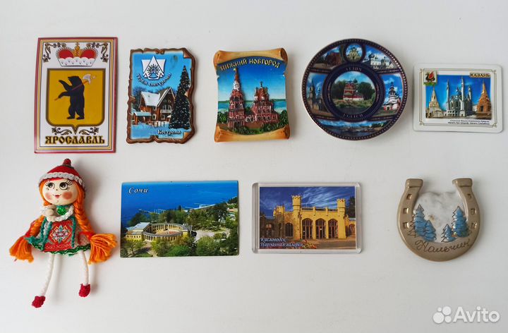 Магниты сувенирные