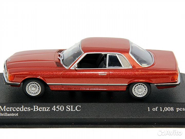 Мерседес Mercedes 450 SLC 107 1974 Minichamps 1:43