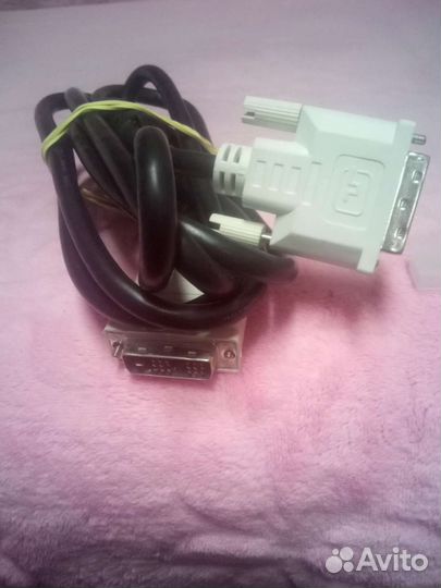 Кабель dvi-d vga