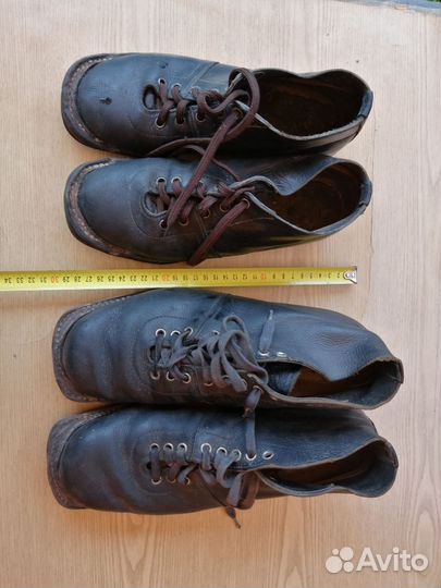 Лыжные ботинки советские