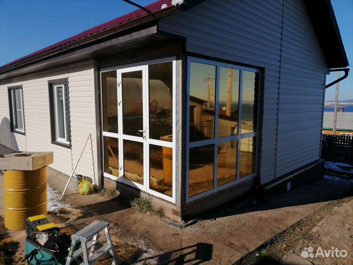 Остекление балконов, ремонт окон