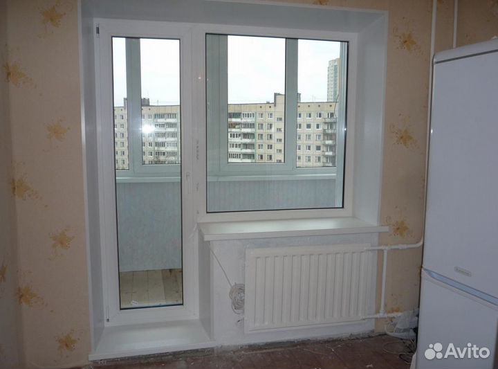 Выход на балкон в рассрочку