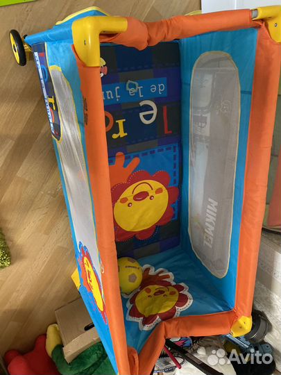 Манеж детский кровать