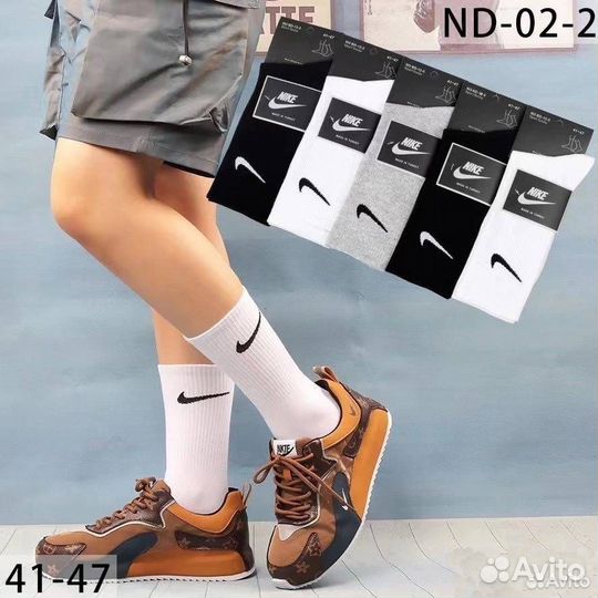 Люкс носки Nike черные 38-45