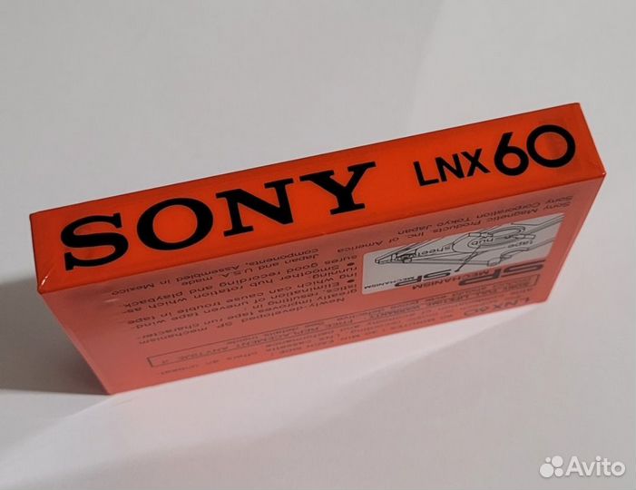 Аудиокассета sony LNX60