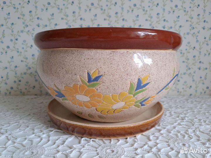 Кашпо Горшок керамический для цветов