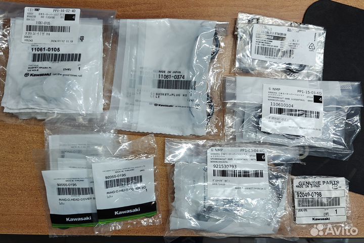Прокладки kawasaki zx6r zx636 er6