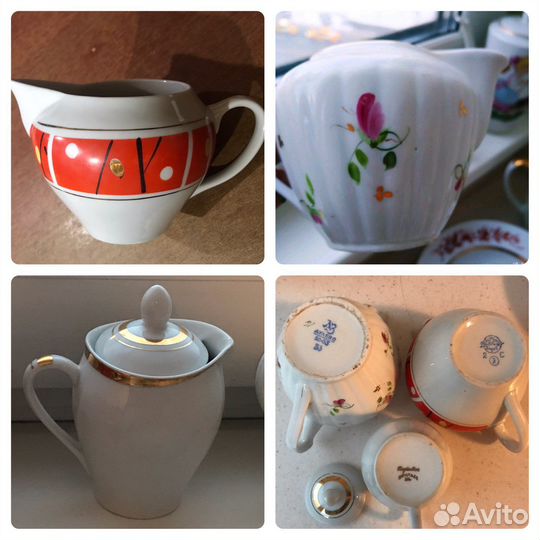 Остатки от сервизов СССР гдр