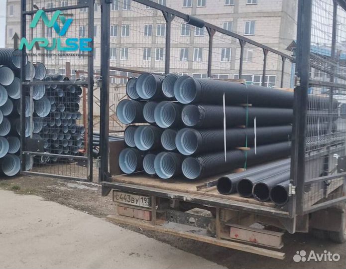 Труба гофрированная пнд 160 SN 8 PR-2