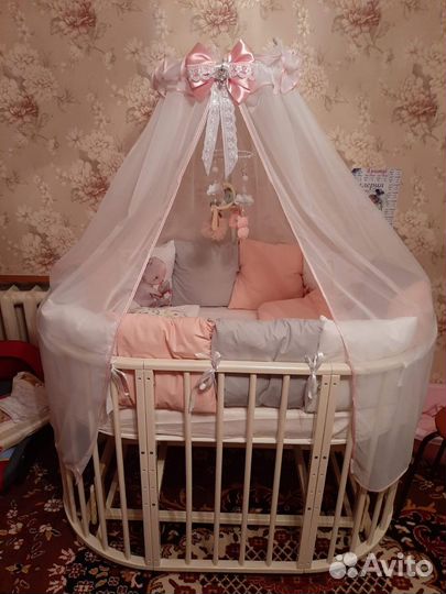 Кроватка 7в1