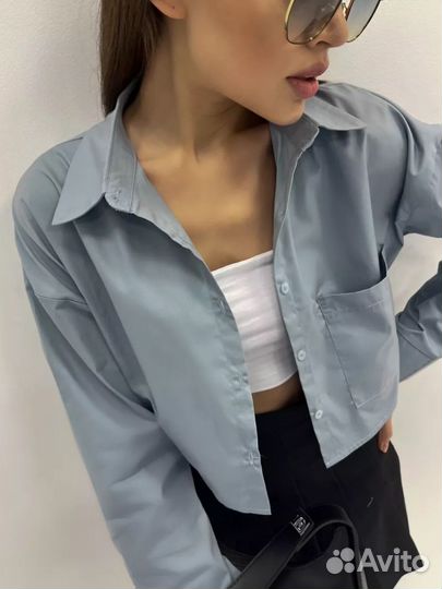 Укороченная рубашка