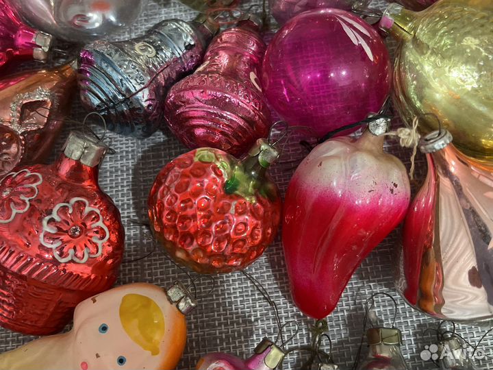 Елочные игрушки СССР