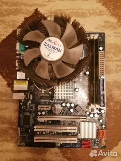 Комплект материнская плата,процессор,память