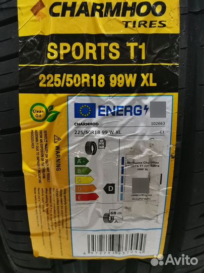 Charmhoo Sports T1 225/50 R18