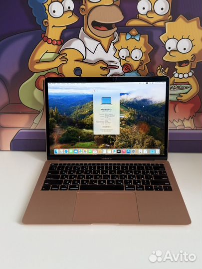 Apple macbook air 13 2018 i5 - 351 цикл