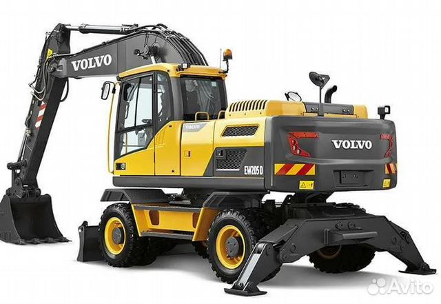 Машинист колесного экскаватора (volvo)