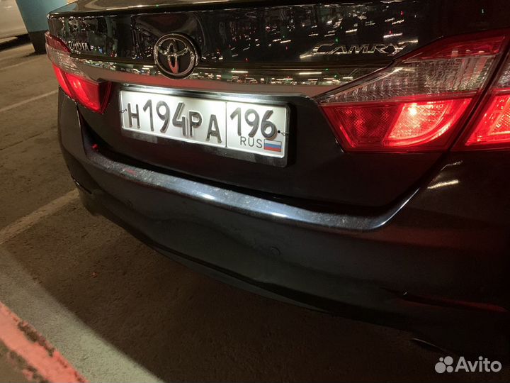 Фонарь подсветки заднего номера Toyota