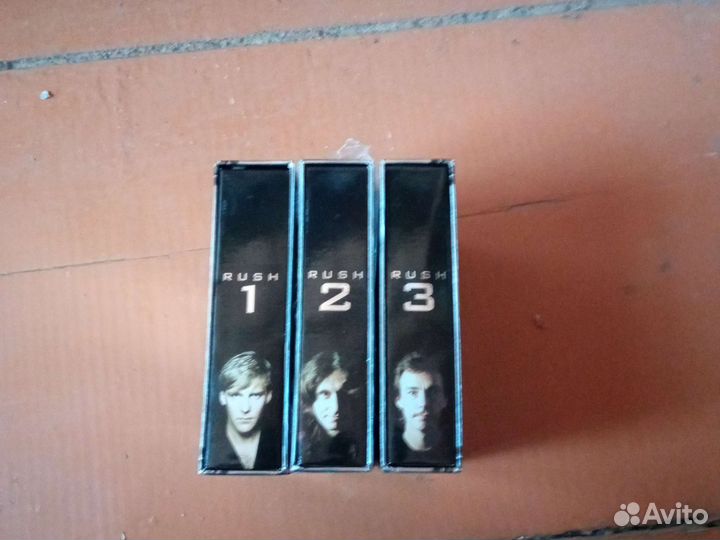 Компакт диски группы rush
