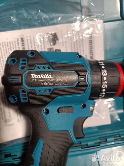 Шуруповерт ударный makita 18v, 45 Нм