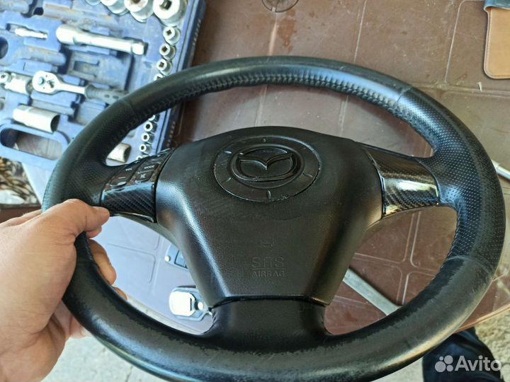 Руль mazda 3 bk 2003-2008