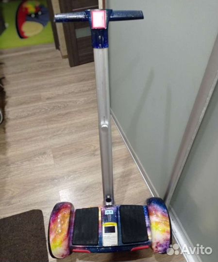 Гироскутер с ручкой Smart A8