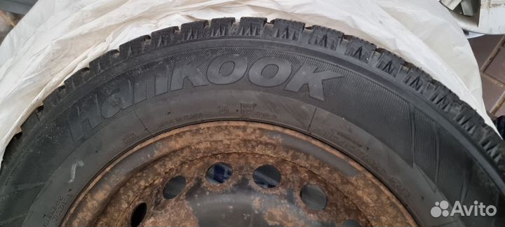 Колеса 215 65 16 зимние бу Hankook за 4шт