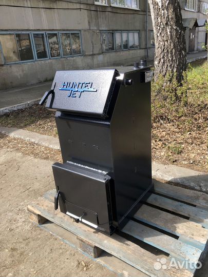 Твердотопливный котёл с увеличенной топкой