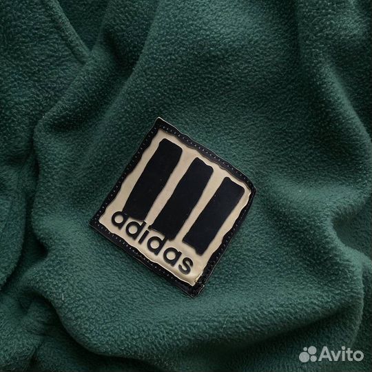 Винтажная флиска Adidas двухсторонняя