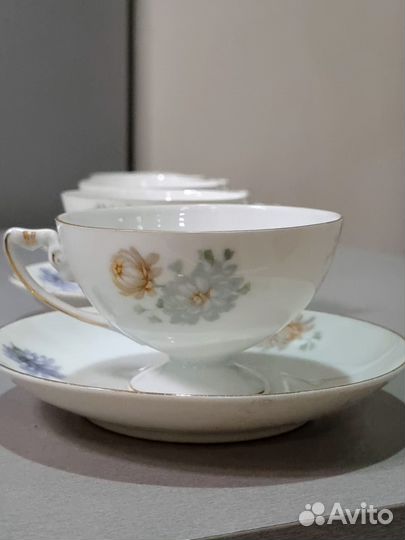 Чайная пара фарфор Германия