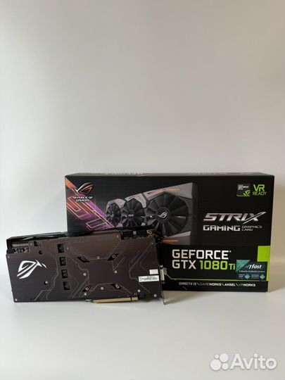 Видеокарта Gtx 1080 Ti Strix