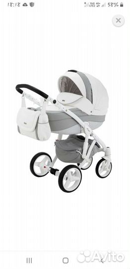 Коляска adamex 3 в 1