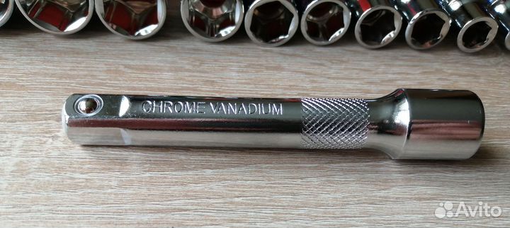 Набор головок с трещоткой 12 предметов