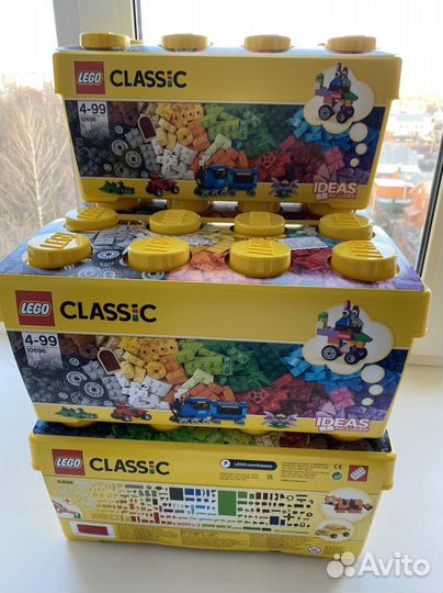 Новые Lego Classic 10713 11010 10714