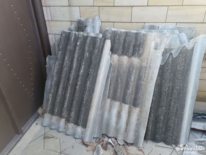 Шифер волновой бу