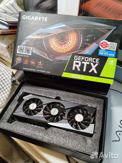 Видеокарта rtx 3070ti